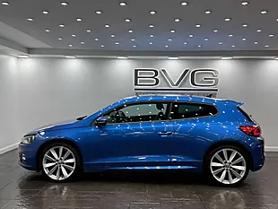 Used 2016 Volkswagen Scirocco R-Line Blue - Interior and Exterior details 8