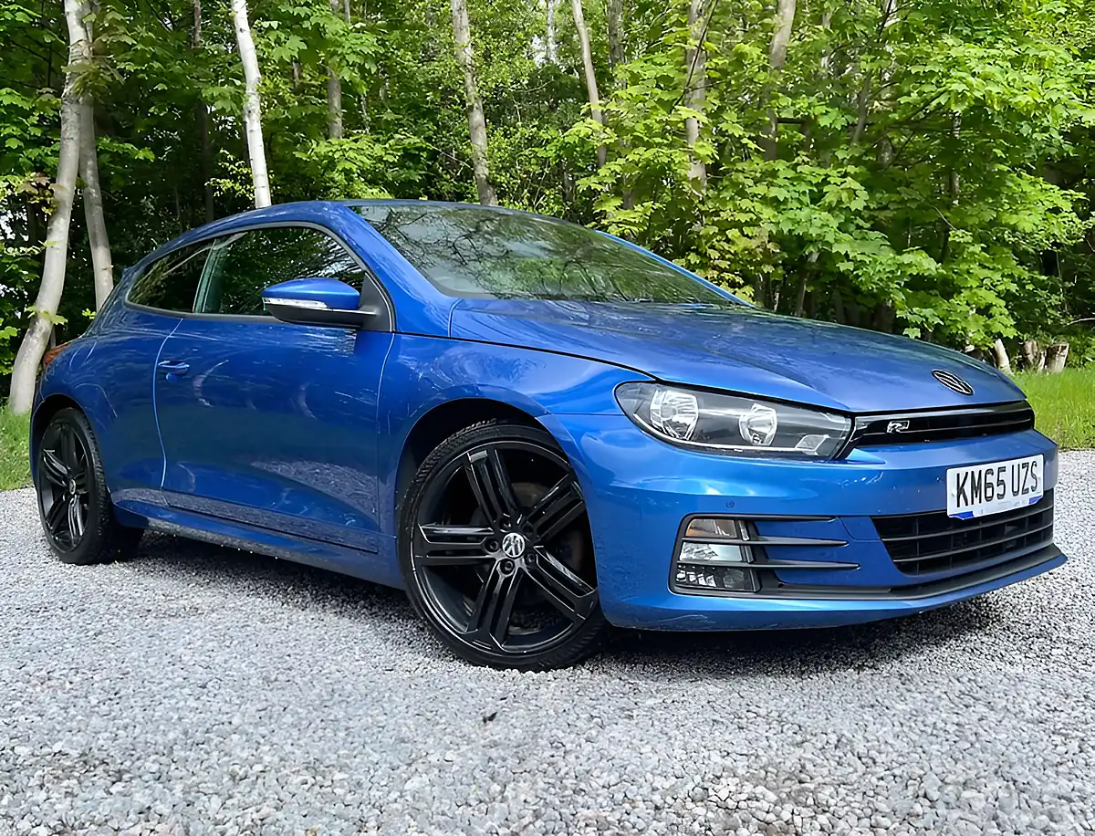 Used 2016 Volkswagen Scirocco R-Line Rising Blue - Front View