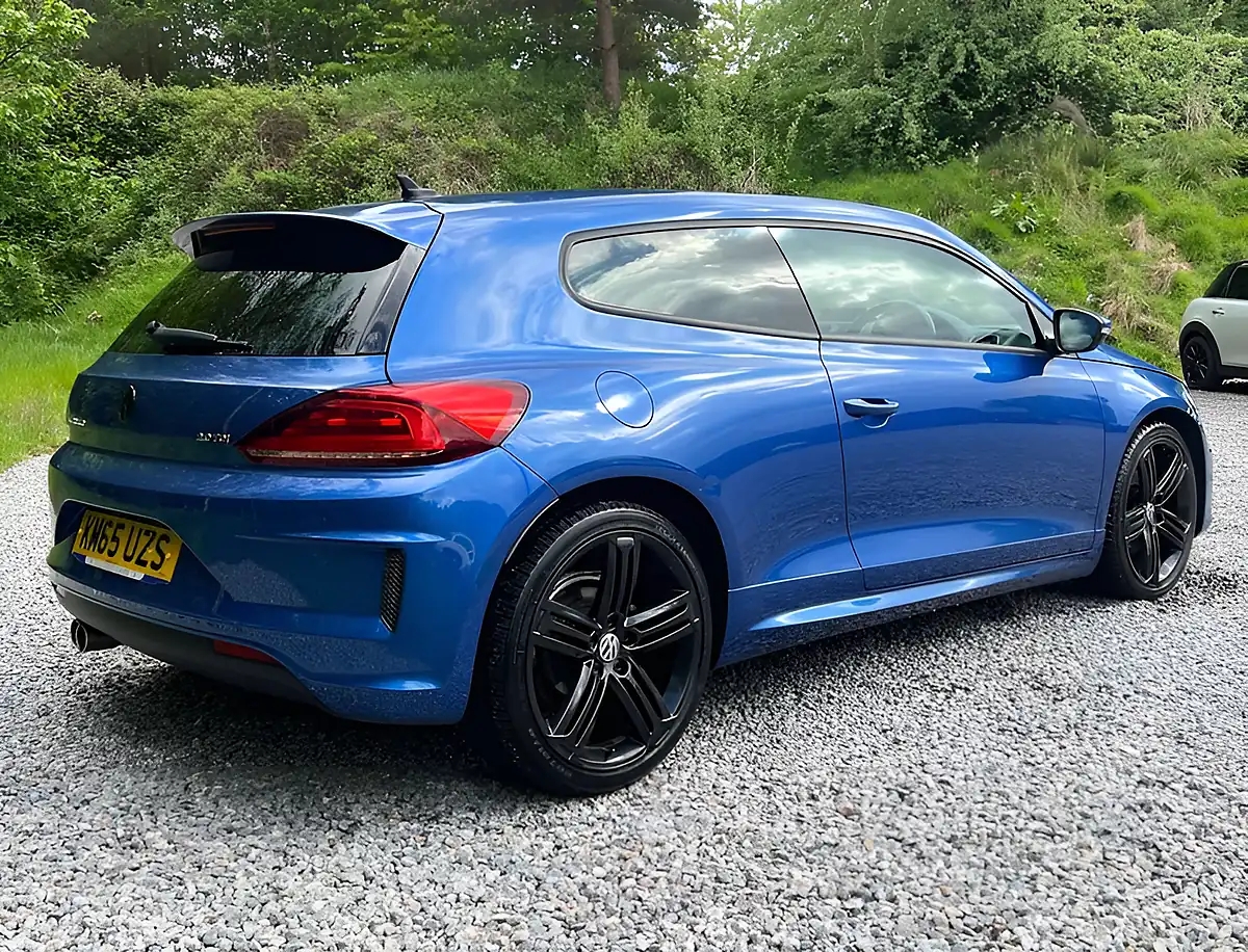 Used 2016 Volkswagen Scirocco R-Line Rising Blue - Interior and Exterior details 3