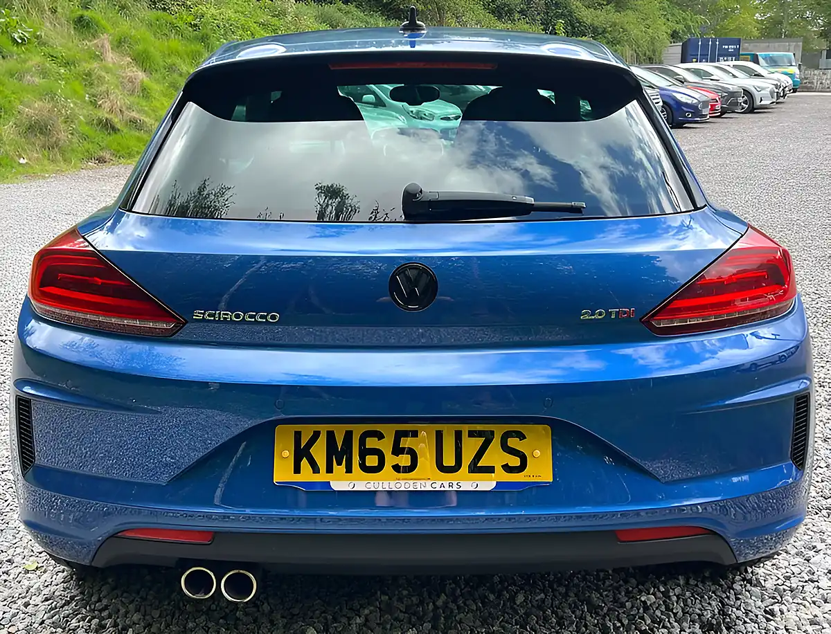 Used 2016 Volkswagen Scirocco R-Line Rising Blue - Interior and Exterior details 4