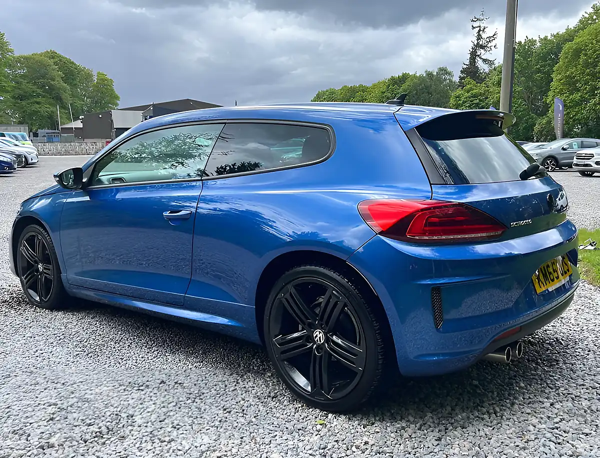 Used 2016 Volkswagen Scirocco R-Line Rising Blue - Interior and Exterior details 5