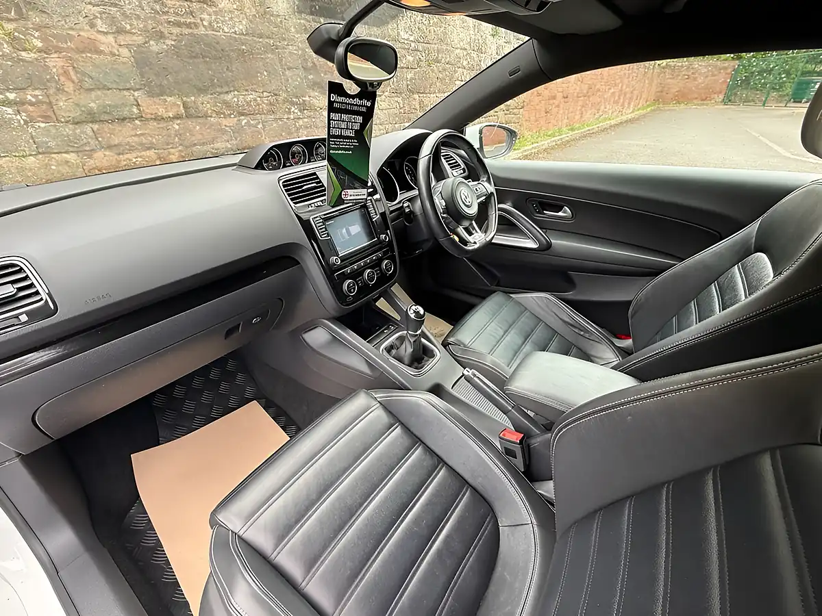 Used 2016 Volkswagen Scirocco R-Line White - Interior and Exterior details 14