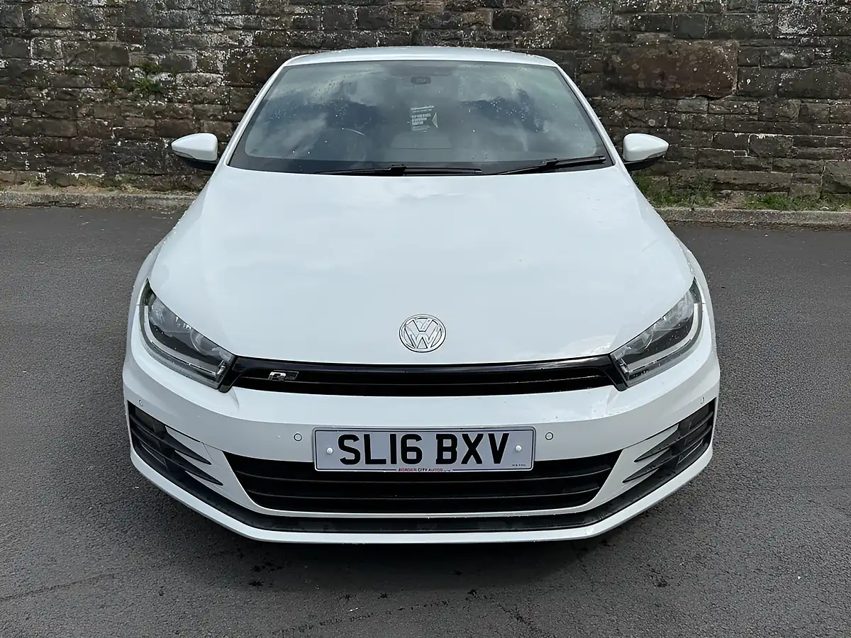 Used 2016 Volkswagen Scirocco R-Line White - Interior and Exterior details 2