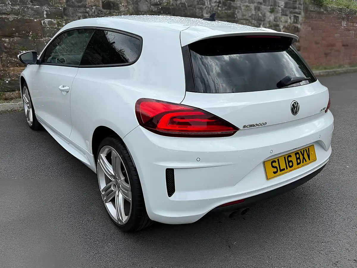 Used 2016 Volkswagen Scirocco R-Line White - Interior and Exterior details 8