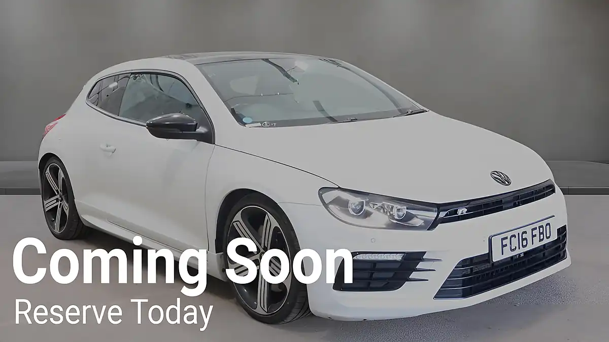 Used 2016 Volkswagen Scirocco R White - Front View