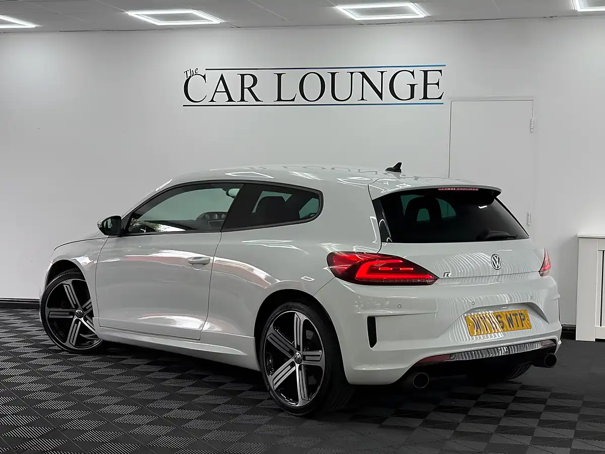 Used 2016 Volkswagen Scirocco R White - Interior and Exterior details 5