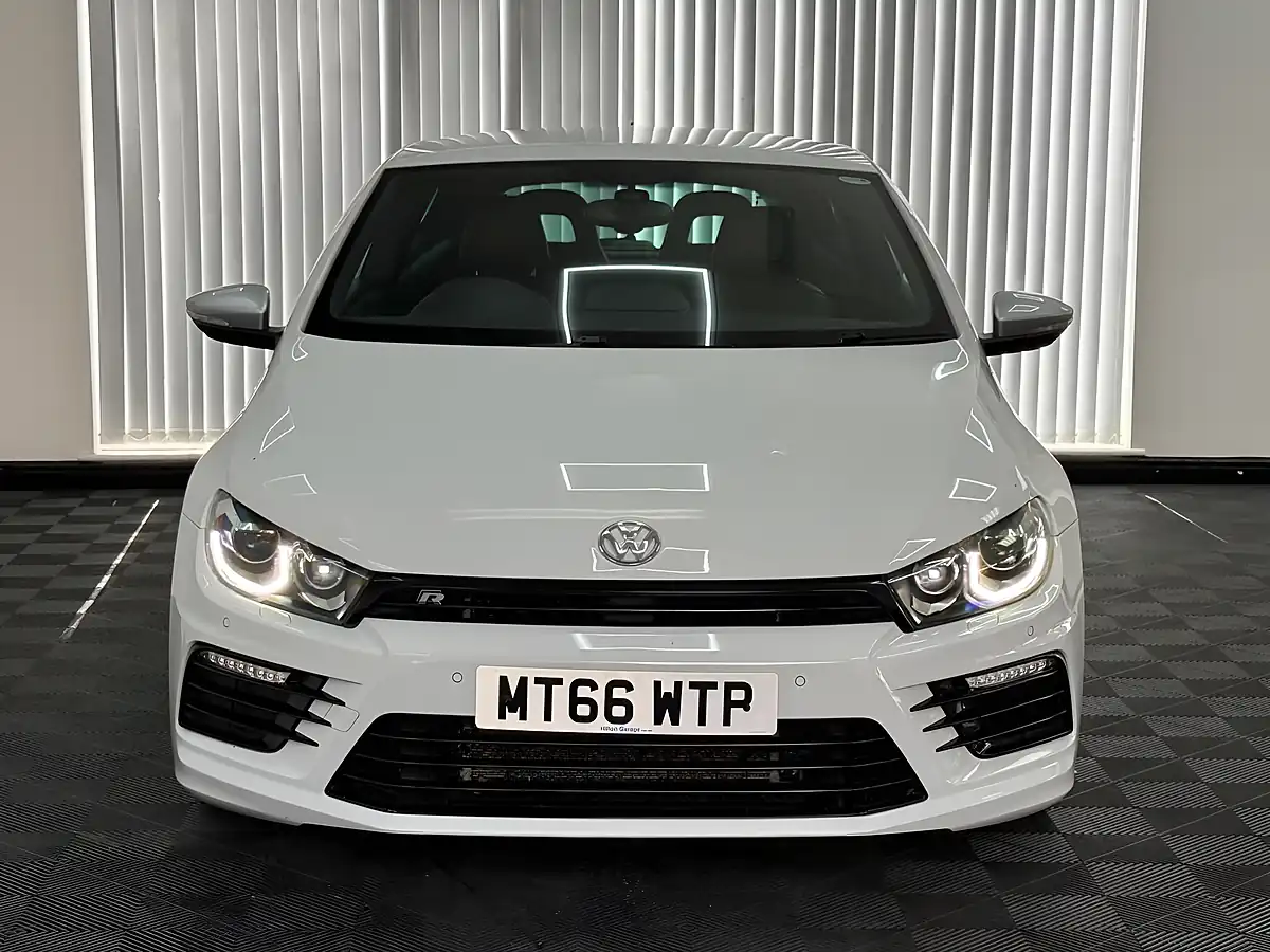 Used 2016 Volkswagen Scirocco R White - Interior and Exterior details 6