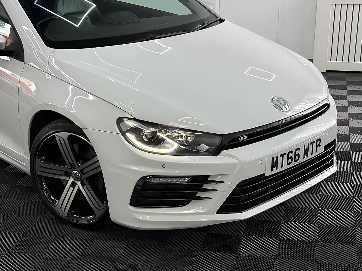 Used 2016 Volkswagen Scirocco R White - Interior and Exterior details 8