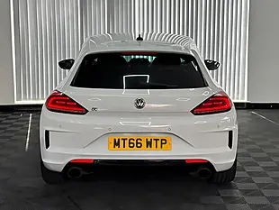 Used 2016 Volkswagen Scirocco R White - Interior and Exterior details 9