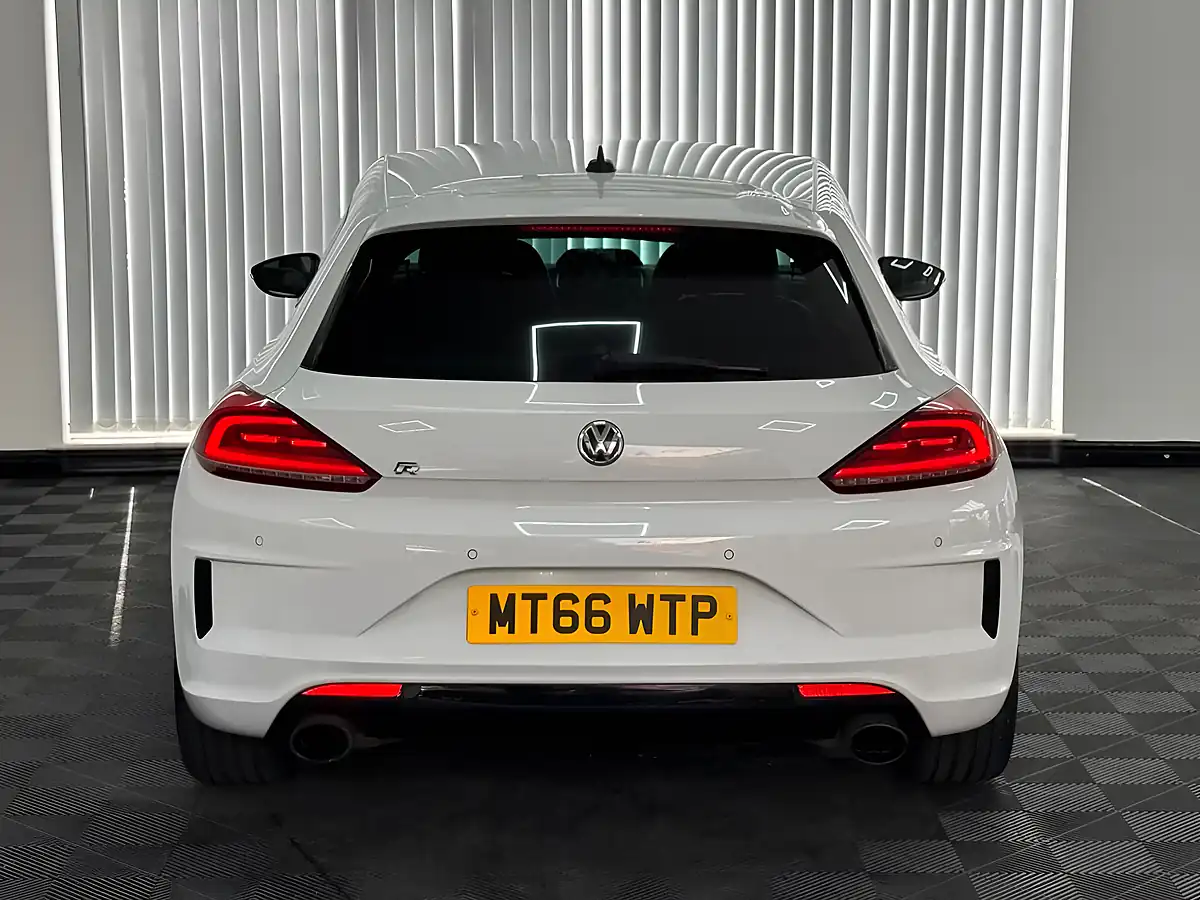 Used 2016 Volkswagen Scirocco R White - Interior and Exterior details 9