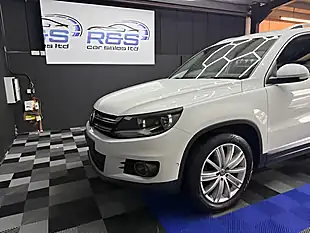 Used 2016 Volkswagen Tiguan Bluemotion Tech Match Edition White - Interior and Exterior details 14