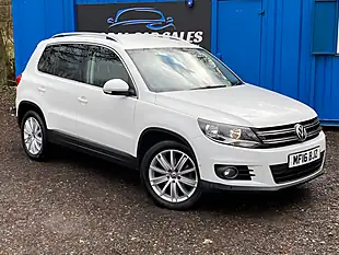 Used 2016 Volkswagen Tiguan Match Edition White - Interior and Exterior details 11