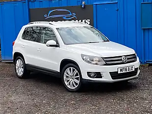 Used 2016 Volkswagen Tiguan Match Edition White - Interior and Exterior details 9
