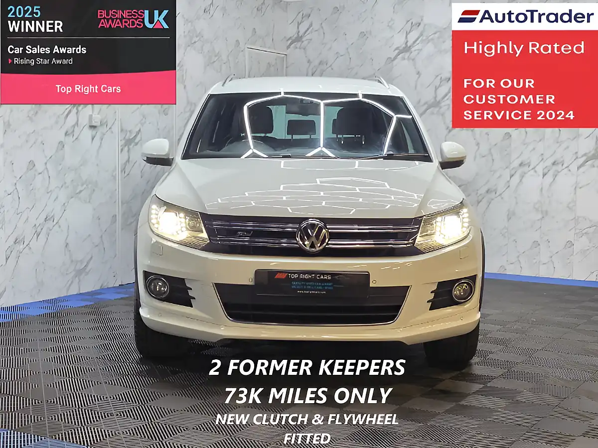 Used 2016 Volkswagen Tiguan R-Line Edition White - Interior and Exterior details 2