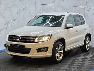 Used 2016 Volkswagen Tiguan R-Line Edition White - Interior and Exterior details 3