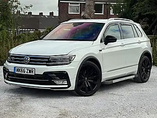 Used 2016 Volkswagen Tiguan R-Line White - Interior and Exterior details 2
