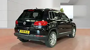 Used 2016 Volkswagen Tiguan Tech Match Edition Black - Interior and Exterior details 2