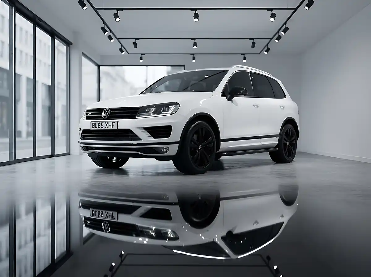 Used 2016 Volkswagen Touareg Bluemotion Tech R-Line White - Interior and Exterior details 10