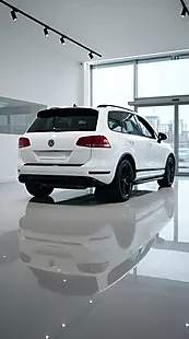 Used 2016 Volkswagen Touareg Bluemotion Tech R-Line White - Interior and Exterior details 14