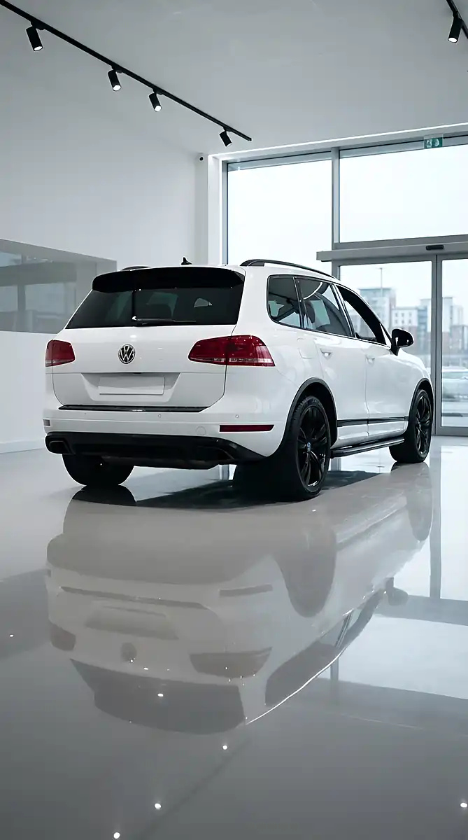 Used 2016 Volkswagen Touareg Bluemotion Tech R-Line White - Interior and Exterior details 14