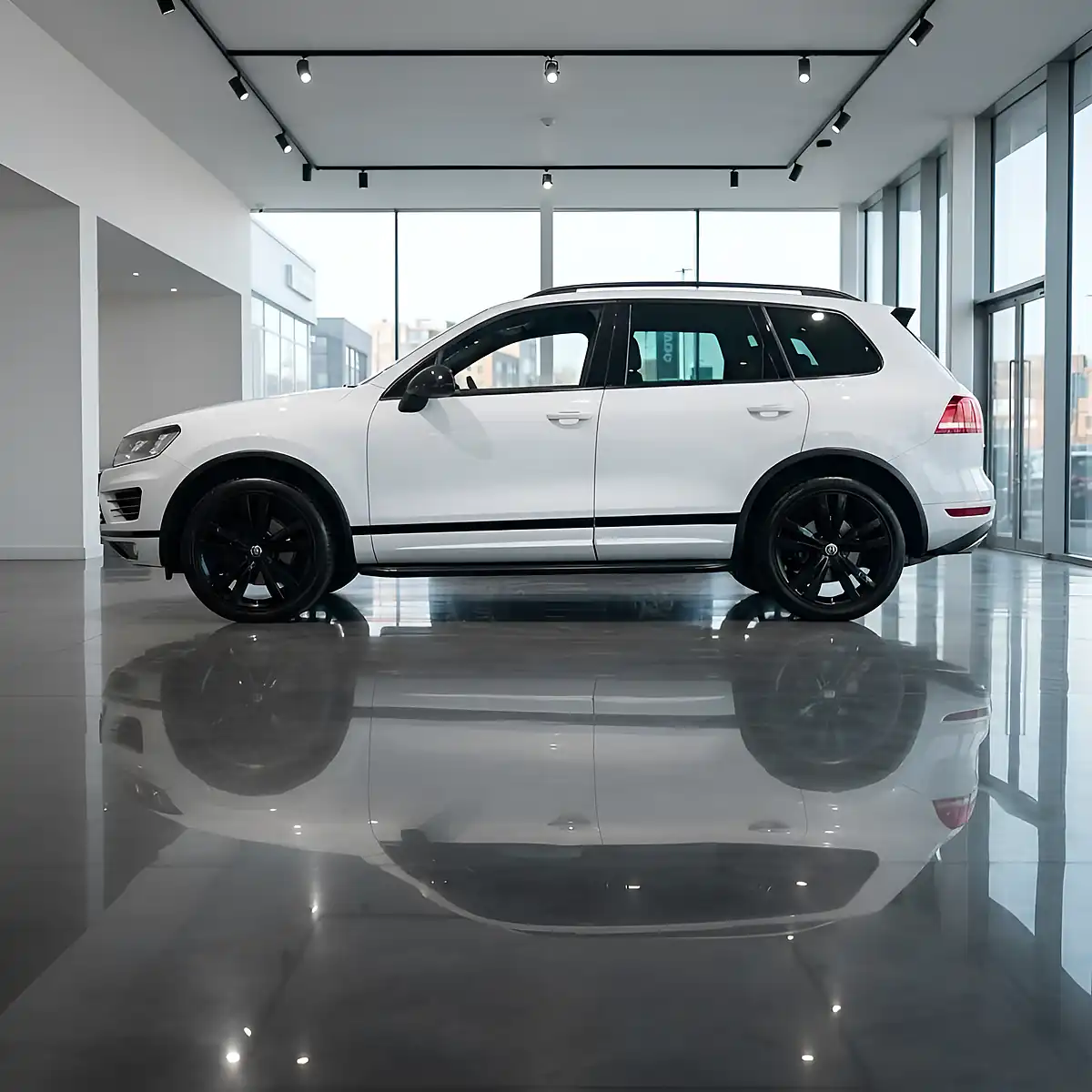 Used 2016 Volkswagen Touareg Bluemotion Tech R-Line White - Interior and Exterior details 15