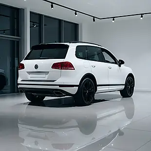 Used 2016 Volkswagen Touareg Bluemotion Tech R-Line White - Interior and Exterior details 17