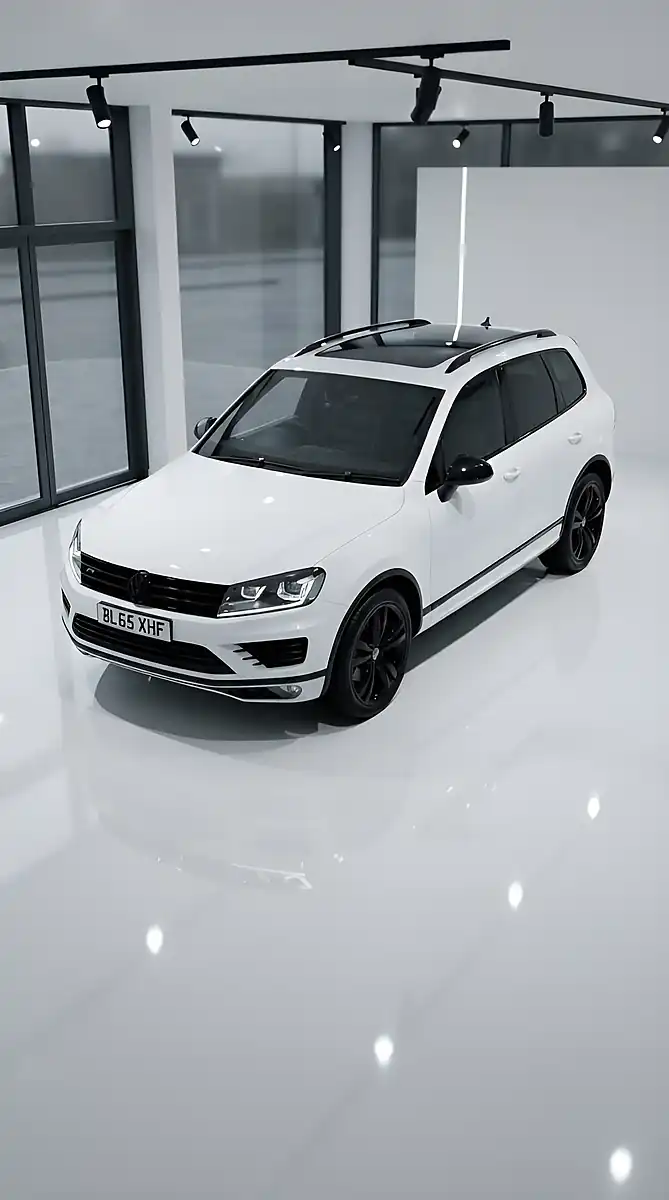 Used 2016 Volkswagen Touareg Bluemotion Tech R-Line White - Interior and Exterior details 2