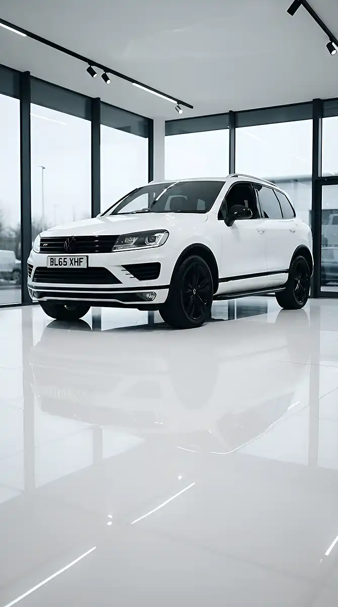 Used 2016 Volkswagen Touareg Bluemotion Tech R-Line White - Interior and Exterior details 3