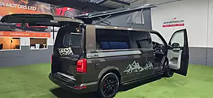Used 2016 Volkswagen Transporter Campervan Brown - Interior and Exterior details 7