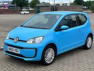Used 2016 Volkswagen Up! Move Up Black - Interior and Exterior details 8