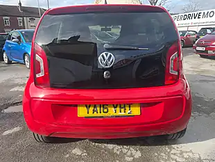 Used 2016 Volkswagen Up! Move Up! Red - Interior and Exterior details 11