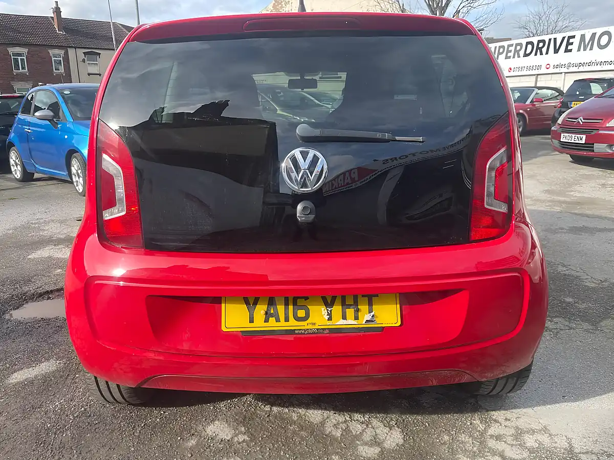 Used 2016 Volkswagen Up! Move Up! Red - Interior and Exterior details 11