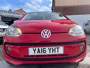 Used 2016 Volkswagen Up! Move Up! Red - Interior and Exterior details 4