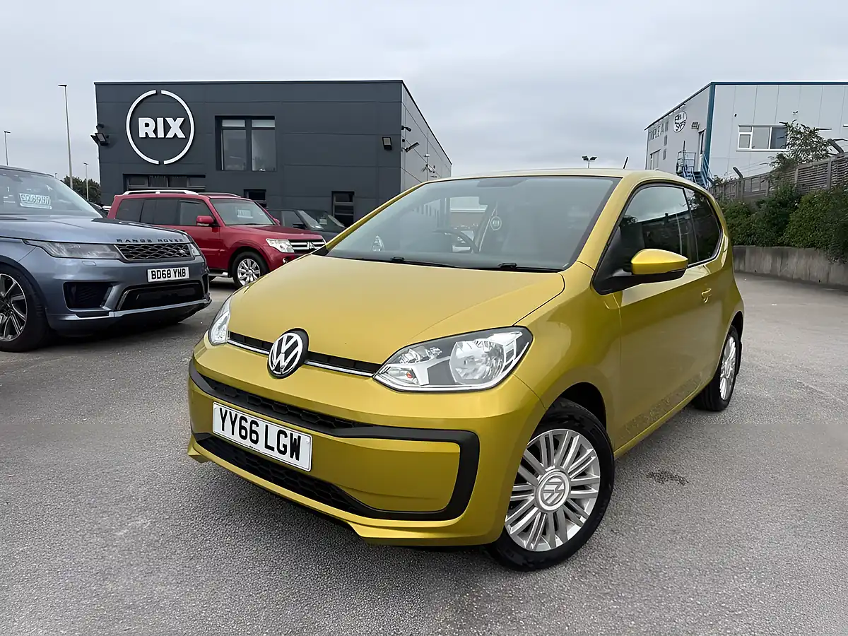 Used 2016 Volkswagen Up! Move Up Yellow - Front View