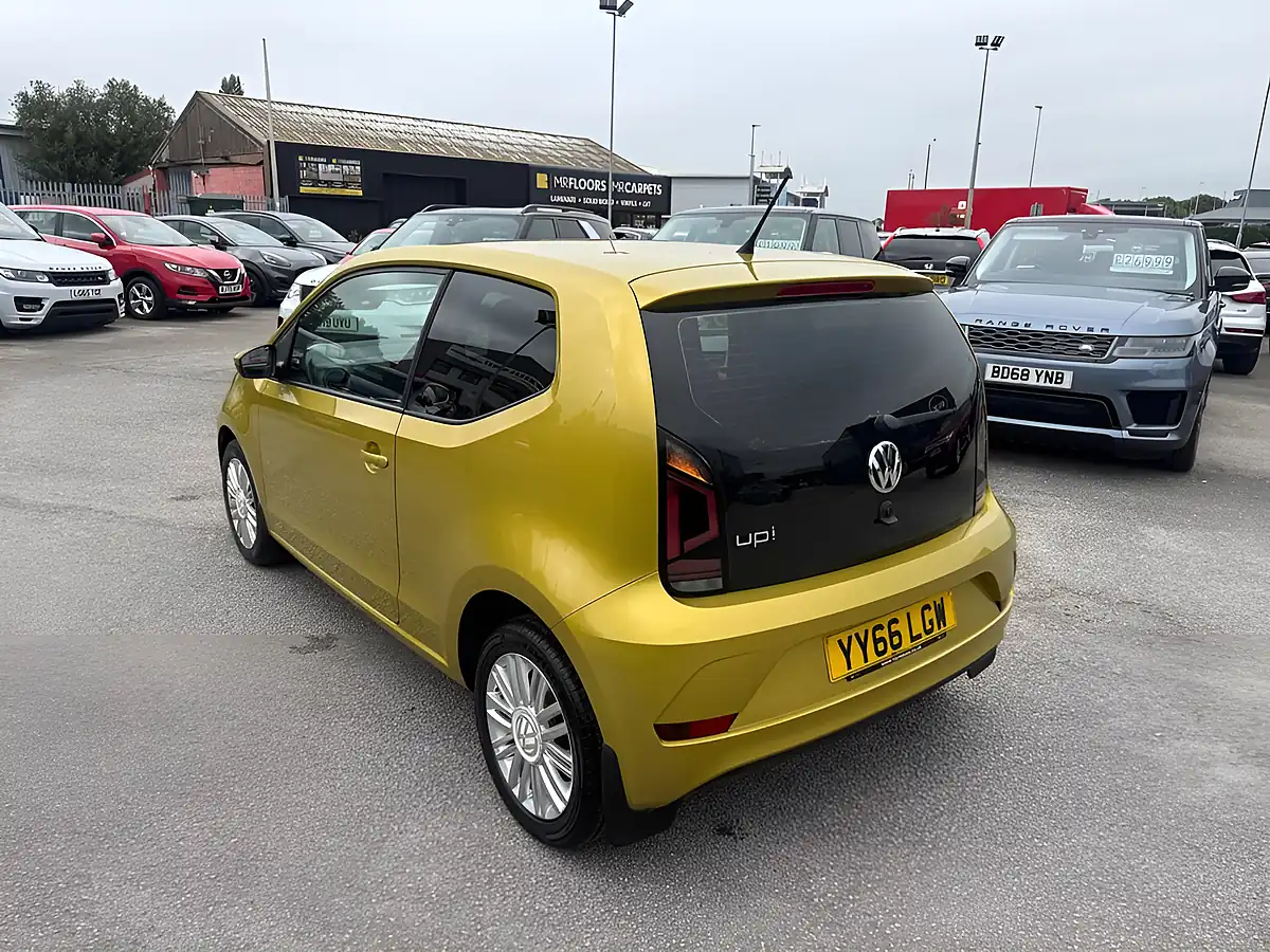 Used 2016 Volkswagen Up! Move Up Yellow - Interior and Exterior details 5