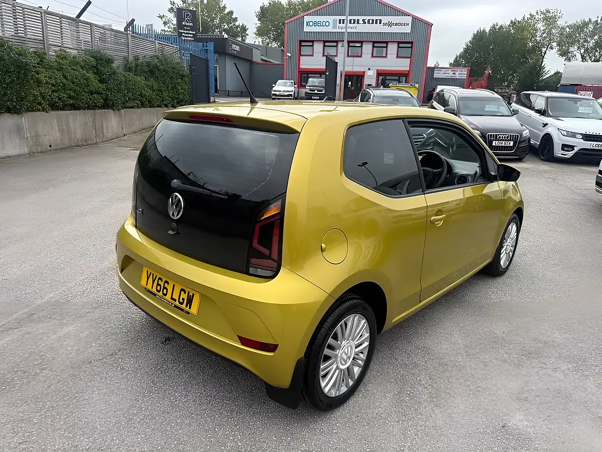 Used 2016 Volkswagen Up! Move Up Yellow - Interior and Exterior details 8
