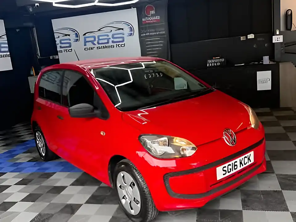 Used 2016 Volkswagen Up! Take Up! Red - Interior and Exterior details 10
