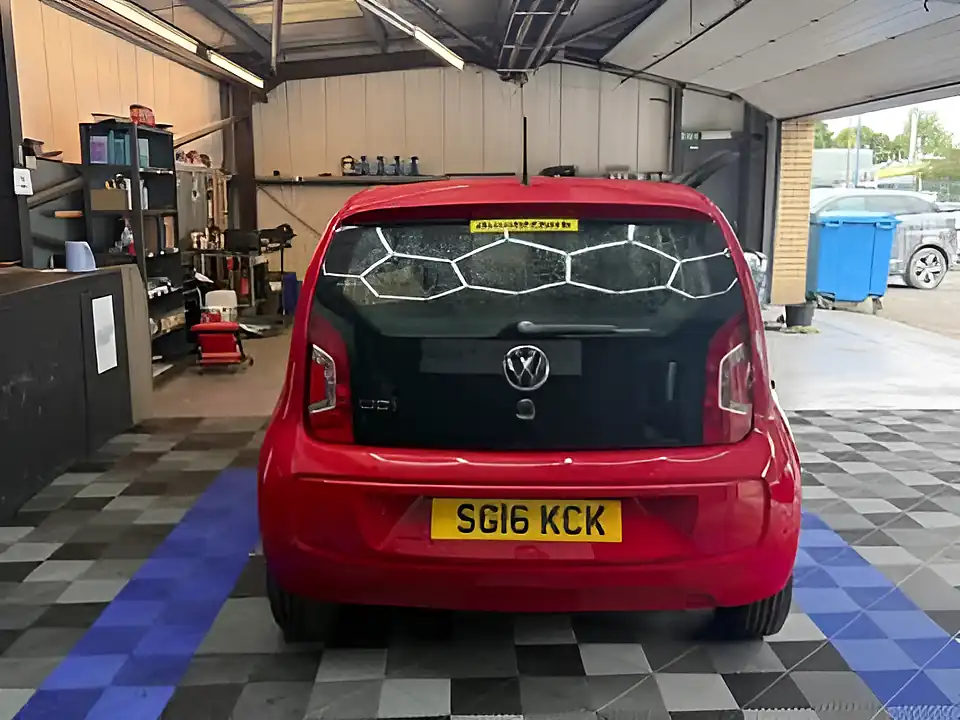Used 2016 Volkswagen Up! Take Up! Red - Interior and Exterior details 7