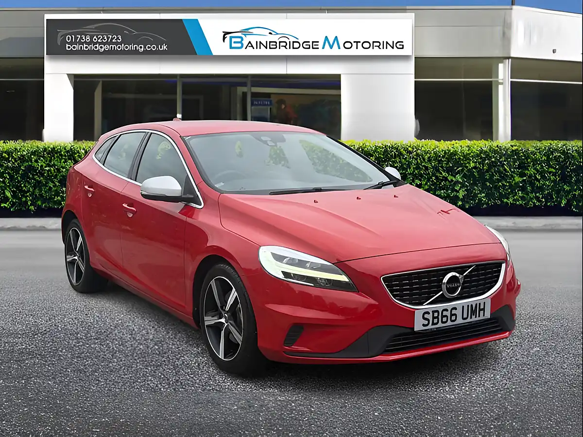 Used 2016 Volvo V40 R-Design Nav+ Passion Red - Front View