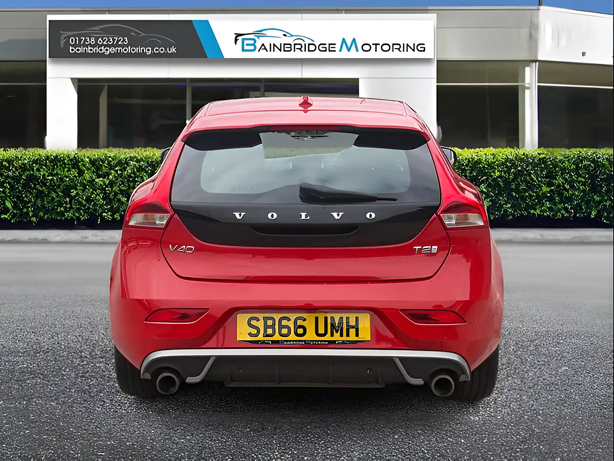 Used 2016 Volvo V40 R-Design Nav+ Passion Red - Interior and Exterior details 4