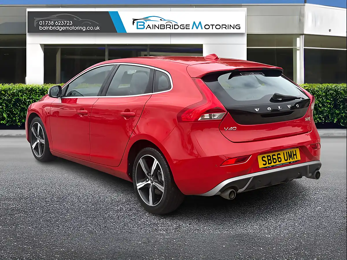 Used 2016 Volvo V40 R-Design Nav+ Passion Red - Interior and Exterior details 5