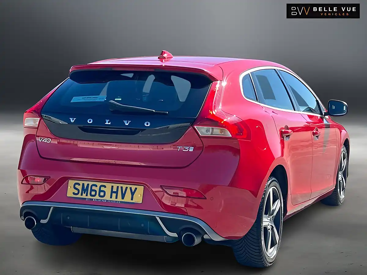 Used 2016 Volvo V40 R-Design Nav+ Passion Red - Interior and Exterior details 10