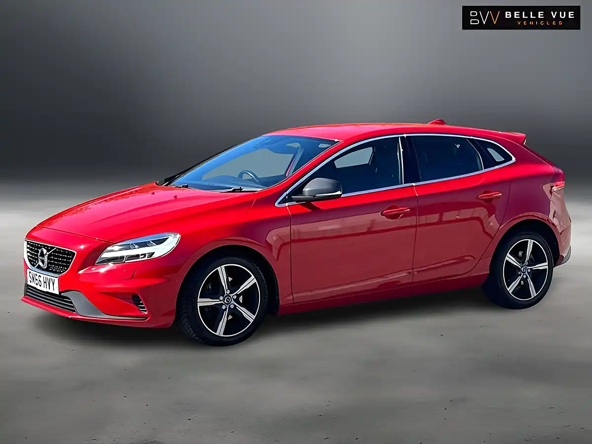 Used 2016 Volvo V40 R-Design Nav+ Passion Red - Interior and Exterior details 2