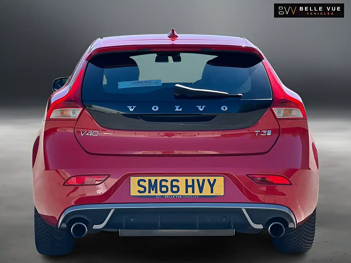 Used 2016 Volvo V40 R-Design Nav+ Passion Red - Interior and Exterior details 5