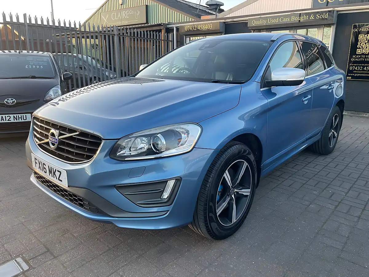 Used 2016 Volvo XC60 R-Design Lux Blue - Interior and Exterior details 2