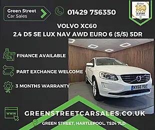 Used 2016 Volvo XC60 Se Lux Nav White - Interior and Exterior details 2