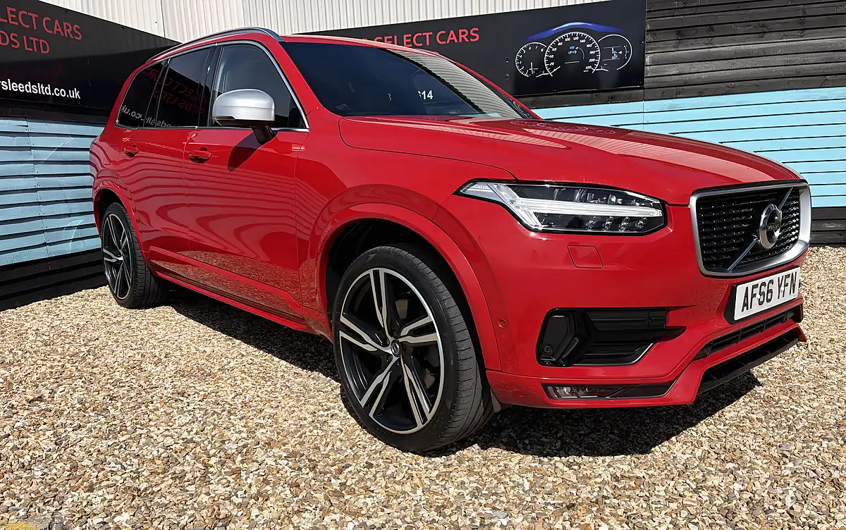 Used 2016 Volvo XC90 R-Design Passion Red - Front View