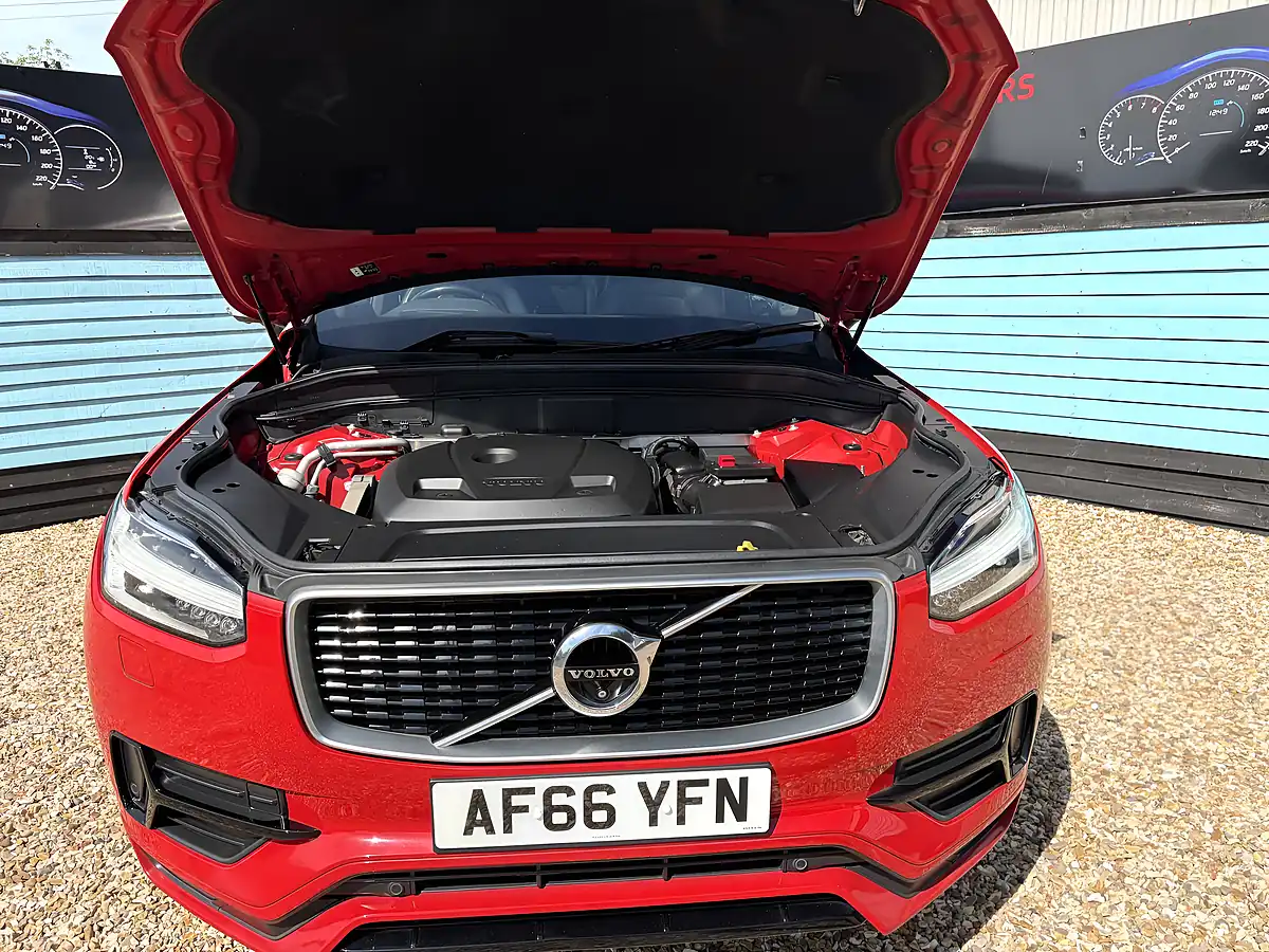 Used 2016 Volvo XC90 R-Design Passion Red - Interior and Exterior details 16