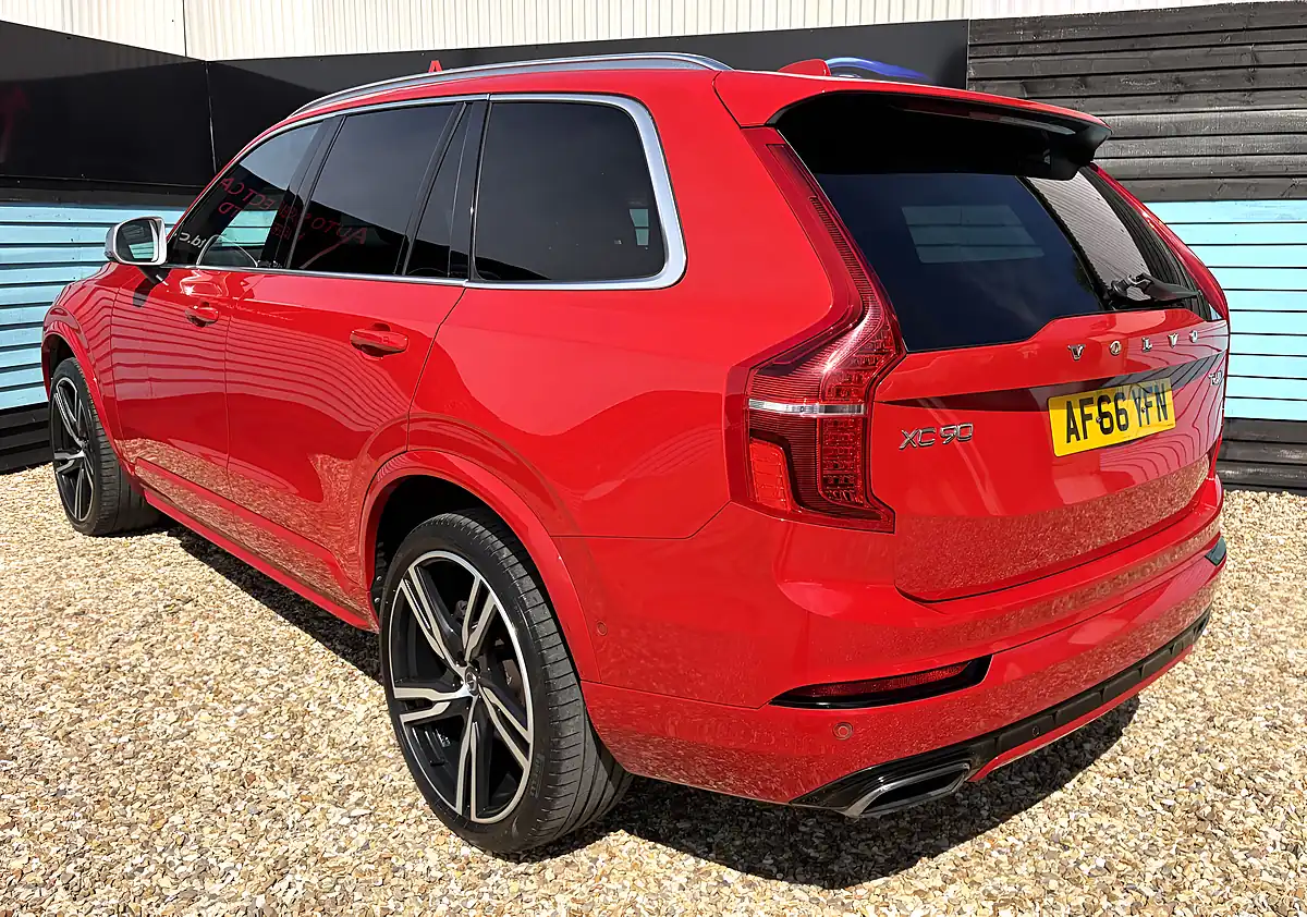 Used 2016 Volvo XC90 R-Design Passion Red - Interior and Exterior details 18