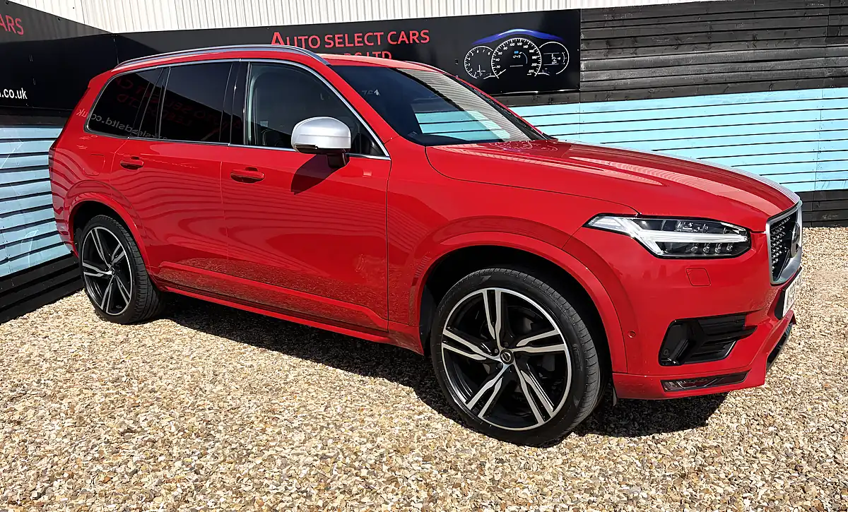 Used 2016 Volvo XC90 R-Design Passion Red - Interior and Exterior details 2